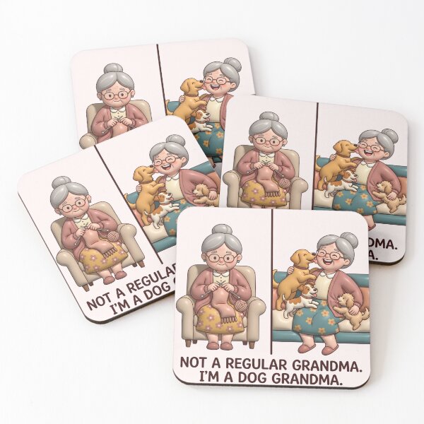 Item preview, Not A Regular Grandma I'm A Dog Grandma designed and sold by pradeepvisuals.