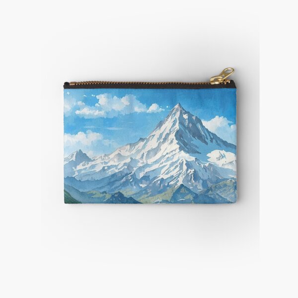 Item preview, Watercolor Mountain Peak and Evergreen Valley designed and sold by andreavlad.