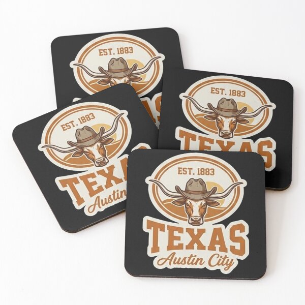 Item preview, Texas Austin City - Vintage Academic Longhorn Crest designed and sold by The True American.