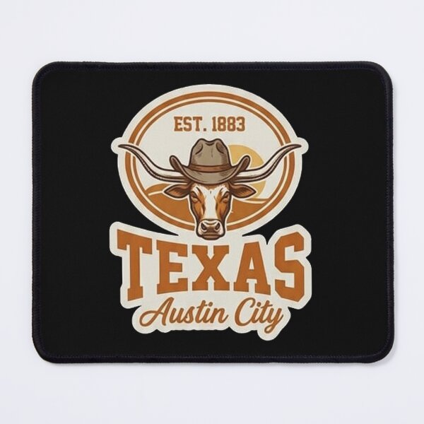 Item preview, Texas Austin City - Vintage Academic Longhorn Crest designed and sold by The True American.