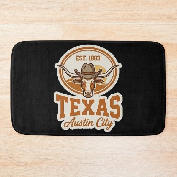 Item preview, Texas Austin City - Vintage Academic Longhorn Crest designed and sold by The True American.