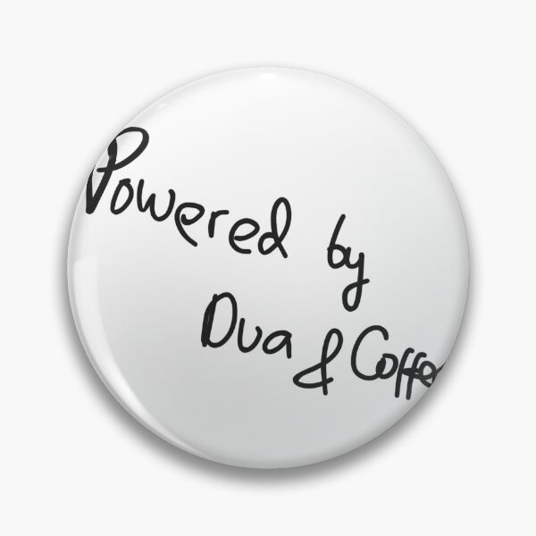 Item preview, Powered by Dua and Coffee | Muslimah Faith, Cozy Lifestyle & Islamic Inspiration designed and sold by Blessedhalal.