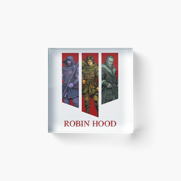 Item preview, Robin Hood Gritty Comic Style Triptych Graphic Tee designed and sold by appratous.
