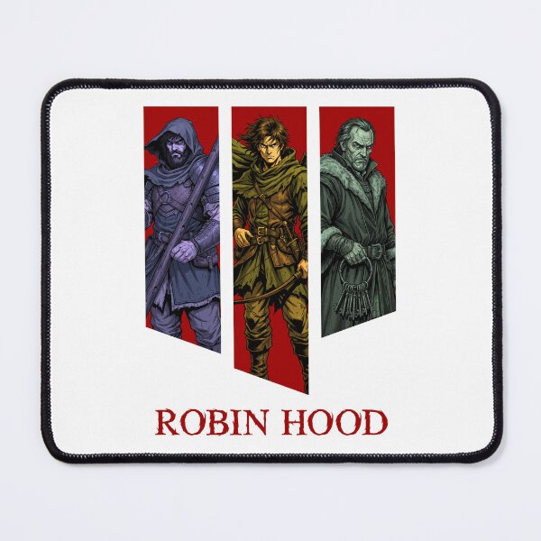 Item preview, Robin Hood Gritty Comic Style Triptych Graphic Tee designed and sold by appratous.