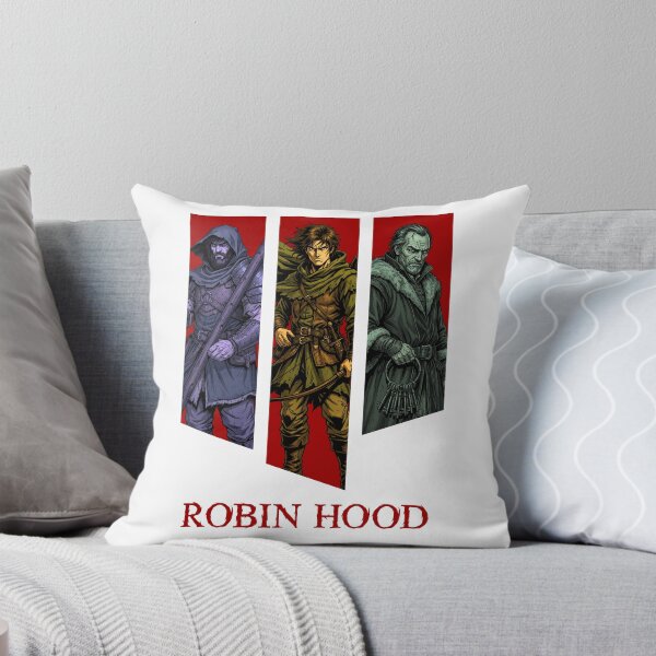 Item preview, Robin Hood Gritty Comic Style Triptych Graphic Tee designed and sold by appratous.