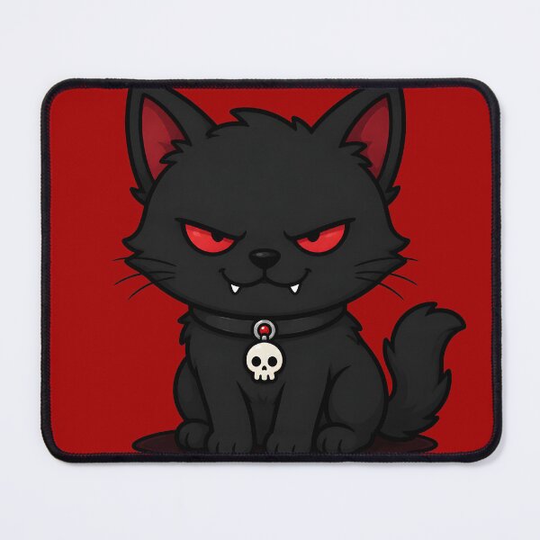 Item preview, Evil Black Cat Demon designed and sold by smktheduck.