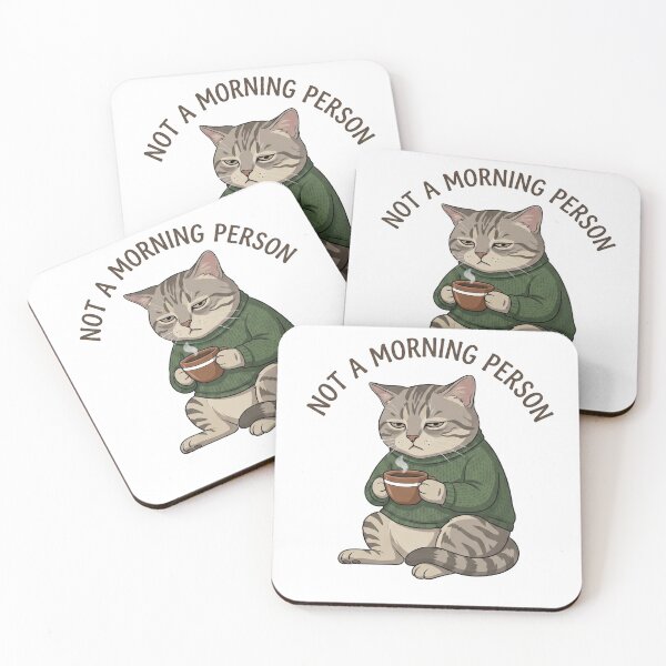 Item preview, Not a Morning Person designed and sold by Picthology.