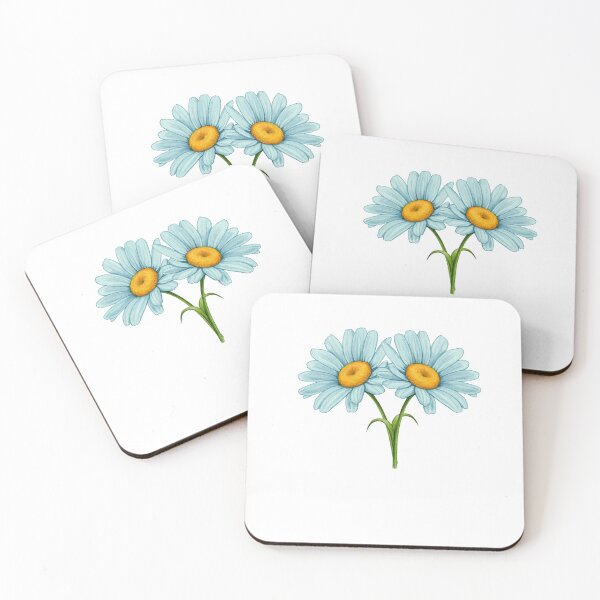 Item preview, Baby blue daisy designed and sold by Floralsharry.