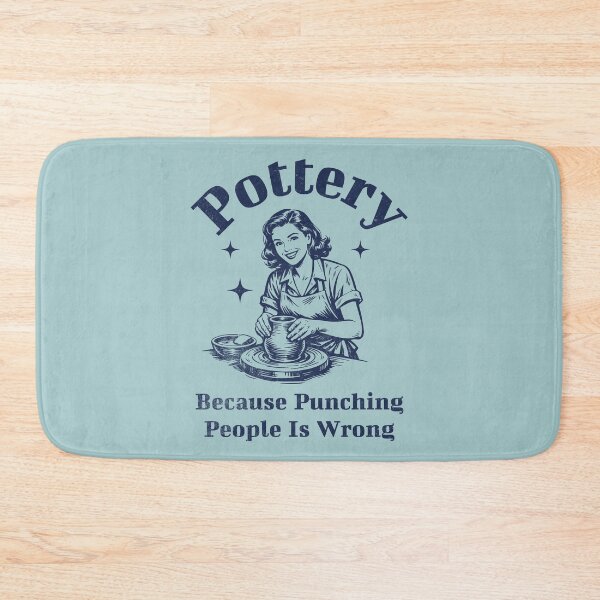 Item preview, Pottery Because Punching People Is Wrong Potter designed and sold by d247.