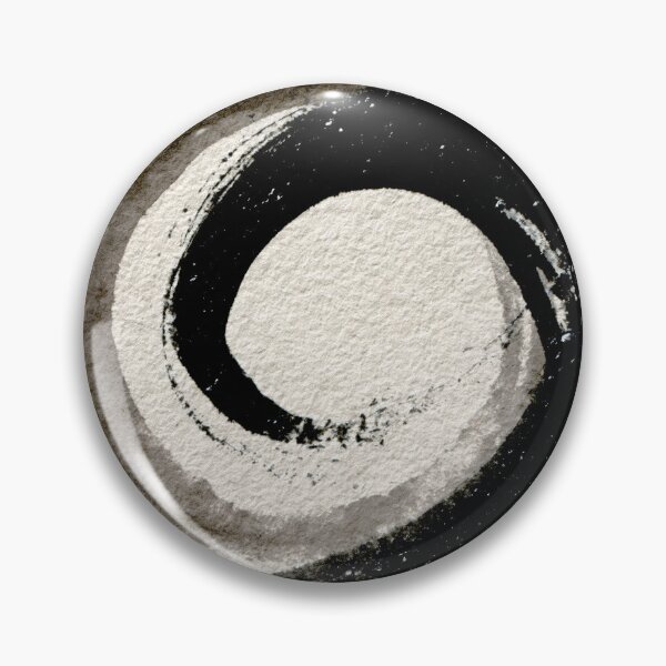 Item preview, Enso Circle | Minimalist Zen Ink Brush Art designed and sold by SlowRegardArt.