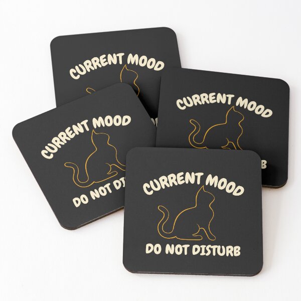 Item preview, Current Mood Do Not Disturb Cat Shirt designed and sold by AdicretorDesign.