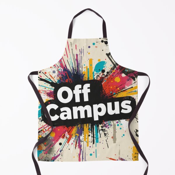 Item preview, Only One Year Off Campus | Funny College Life Digital Art Poster designed and sold by Vvmd.
