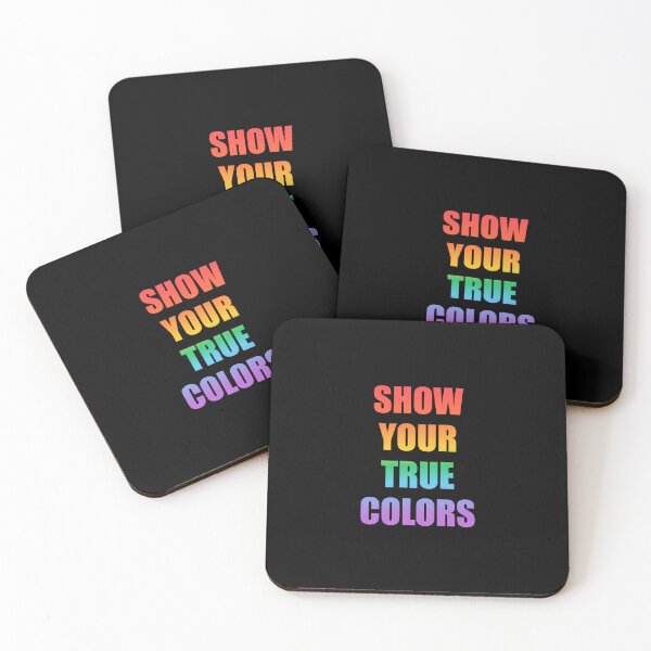Item preview, SHOW YOUR TRUE COLORS - LGBT PRIDE designed and sold by Inspirationmotivation.