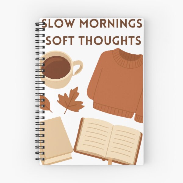 Item preview, Slow mornings, soft thoughts designed and sold by creativityisfun.