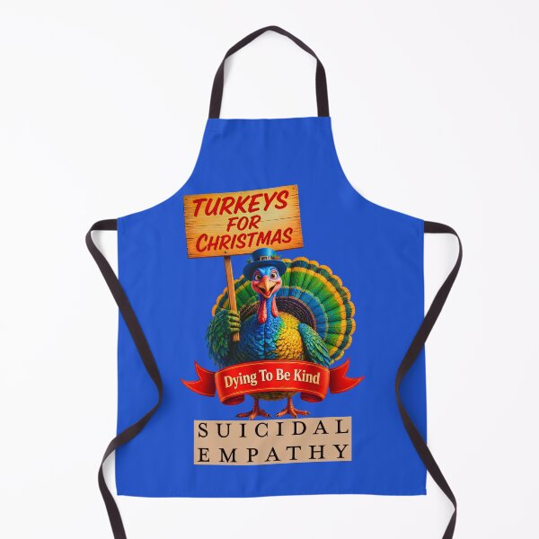Item preview, TURKEYS FOR CHRISTMAS SUICIDAL EMPATHY 1 designed and sold by DigitalandPhoto.