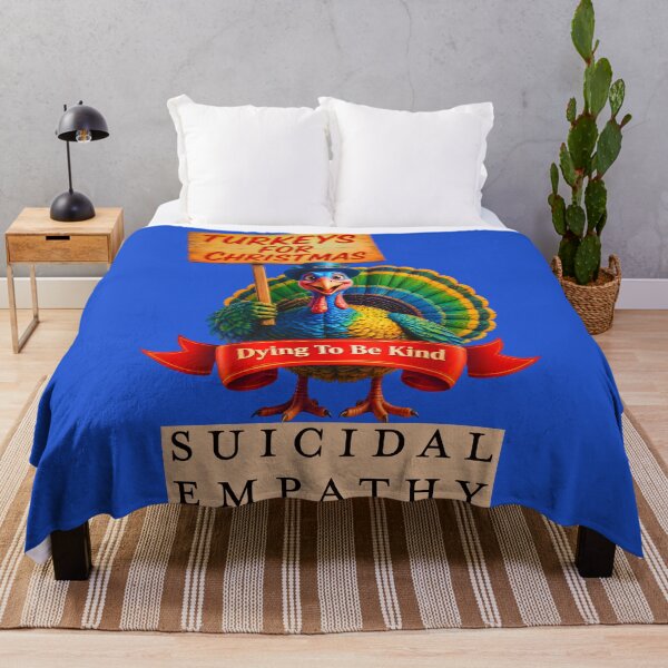 Item preview, TURKEYS FOR CHRISTMAS SUICIDAL EMPATHY 1 designed and sold by DigitalandPhoto.