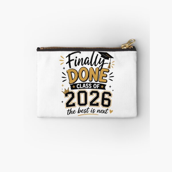 Item preview, Finally Done Class Of 2026 Graduation designed and sold by Stick-Artistry.