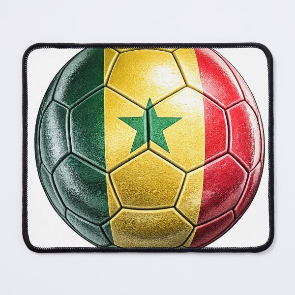 Item preview, Senegal Football Flag Design designed and sold by redsharkuk.