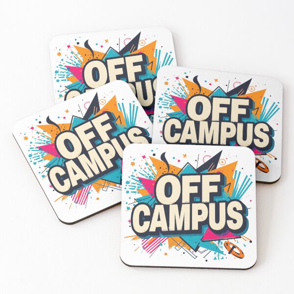 Item preview, Only One Year Off Campus | Funny College Life Digital Art Poster designed and sold by Vvmd.