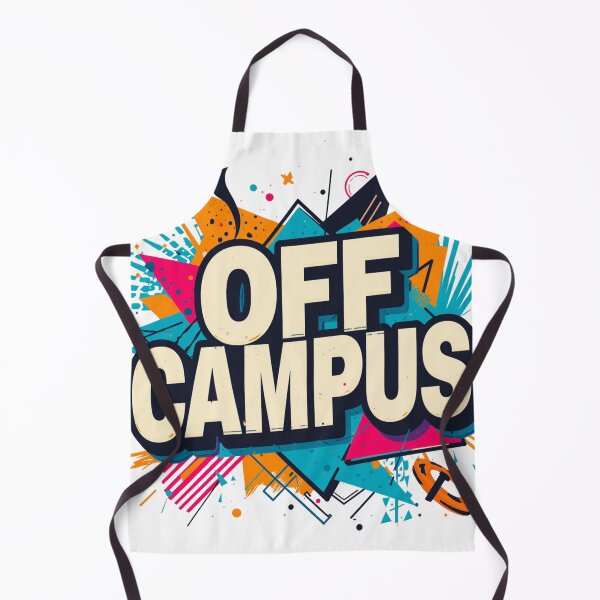 Item preview, Only One Year Off Campus | Funny College Life Digital Art Poster designed and sold by Vvmd.