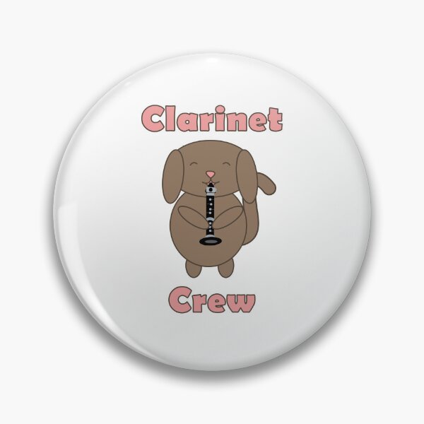 Item preview, Cute Clarinet Crew Brown Puppy Dog designed and sold by ValeriesGallery.