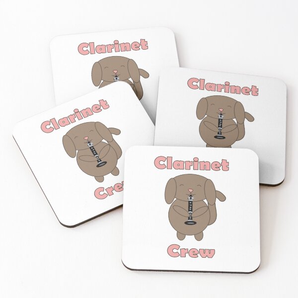 Item preview, Cute Clarinet Crew Brown Puppy Dog designed and sold by ValeriesGallery.
