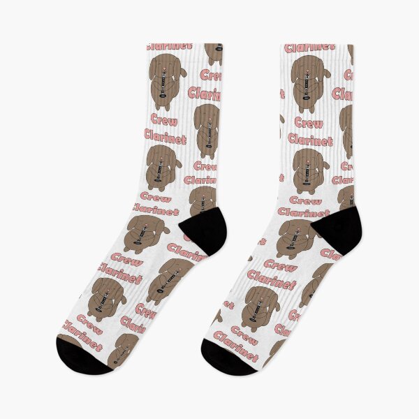 Item preview, Cute Clarinet Crew Brown Puppy Dog designed and sold by ValeriesGallery.