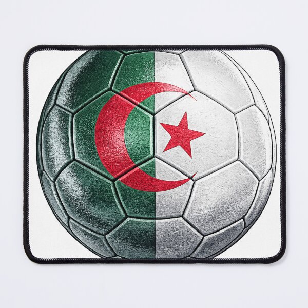 Item preview, Algeria Football Flag Design designed and sold by redsharkuk.