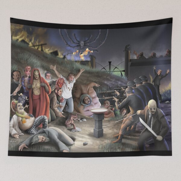 Item preview, Fan art inspired by Nightbreed - Illustration from the Clive Barker film designed and sold by ruizma.