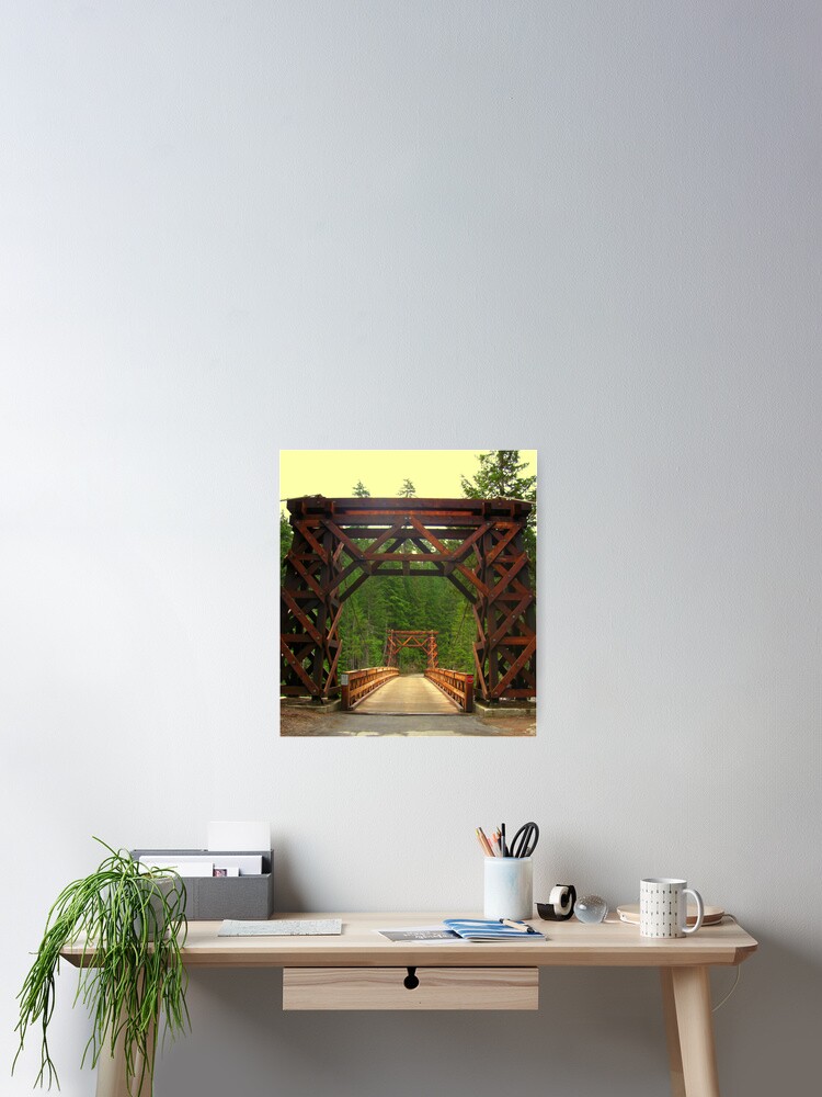 Thumbnail 2 of 3, Poster, Bridge designed and sold by tomkat.