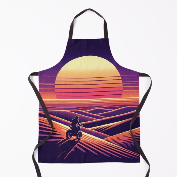 Item preview, Desert Ride – Retro Sunset Adventure Design designed and sold by Dogandesighn.