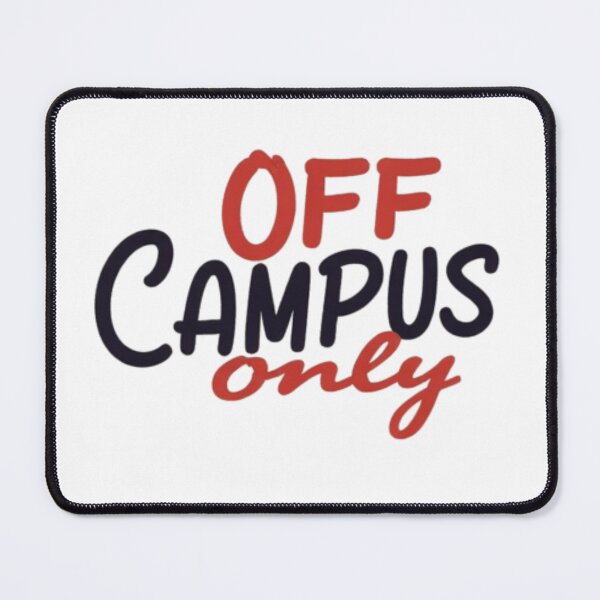Item preview, Only One Year Off Campus | Funny College Life Digital Art Poster designed and sold by Vvmd.