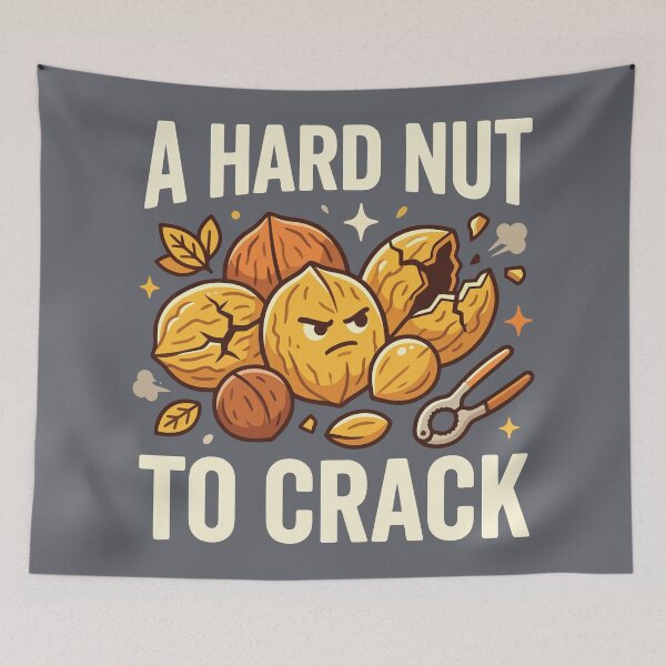 Item preview, A Hard Nut to Crack designed and sold by Amir Faysal.