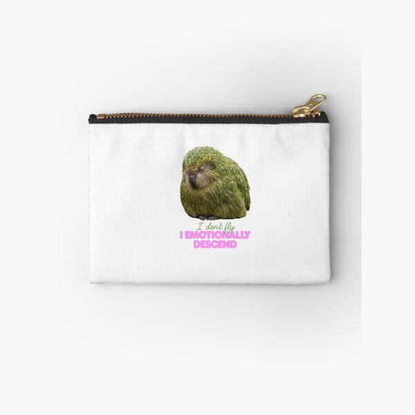 Item preview, I Don’t Fly I Emotionally Descend | Funny Kakapo Meme Bird Design designed and sold by HelgaCraftery.