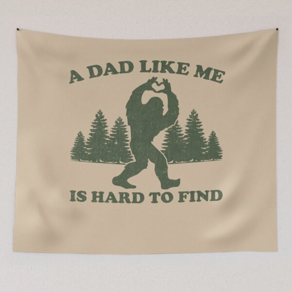 Item preview, Bigfoot Forest Silhouette Dad Humor Classic T-Shirt designed and sold by Lilbahlil.