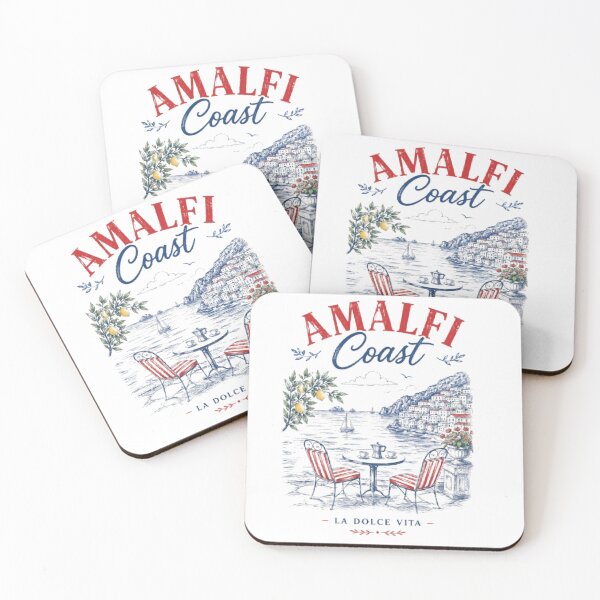 Item preview, Amalfi Coast Italy Retro Travel La Dolce Vita designed and sold by AveniaOficial.