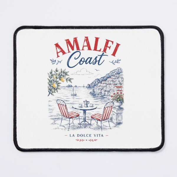 Item preview, Amalfi Coast Italy Retro Travel La Dolce Vita designed and sold by AveniaOficial.
