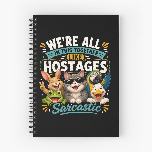 Item preview, We're All in This Together Like Hostages Sarcastic designed and sold by Majerdesign.