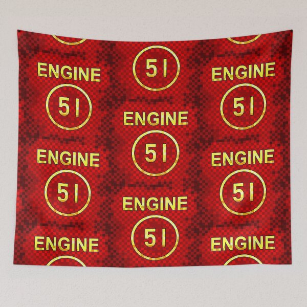 Item preview, Engine 51 Mosaic designed and sold by Normbot2000.