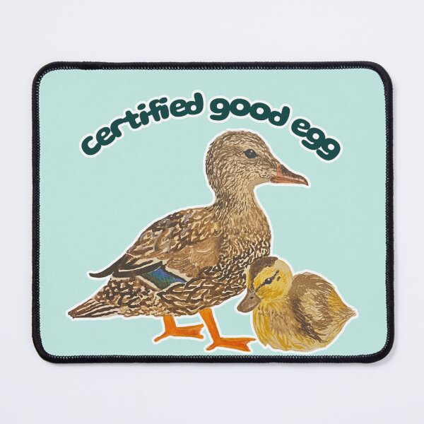 Item preview, Certified Good Egg Mumma & Bubba Mallard designed and sold by Blackberries & Moss.