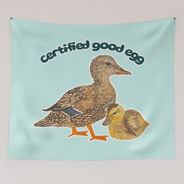 Item preview, Certified Good Egg Mumma & Bubba Mallard designed and sold by Blackberries & Moss.