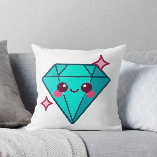 Item preview, Cute Kawaii Diamond With Sparkles designed and sold by ImagenFusionP.