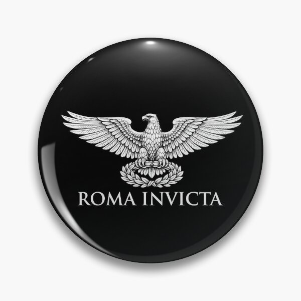 Item preview, ROMA INVICTA Roman Aquila Eagle Emblem designed and sold by The Abstract Vision.