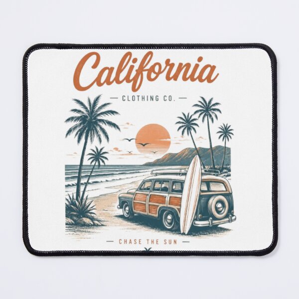 Item preview, California West Coast Vintage Surf Woody Car designed and sold by AveniaOficial.