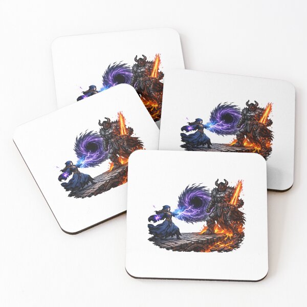 Item preview, Abyss Duel designed and sold by Mythic Logic Art.