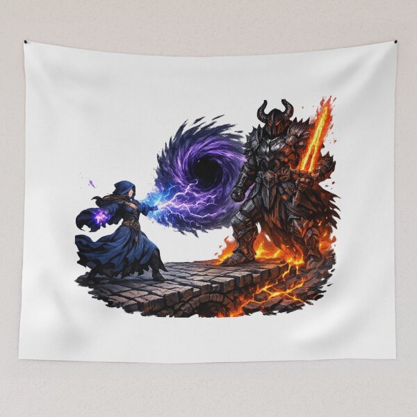 Item preview, Abyss Duel designed and sold by Mythic Logic Art.