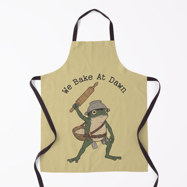Item preview, We Bake At Dawn Frog Baker Rolling Pin designed and sold by d247.