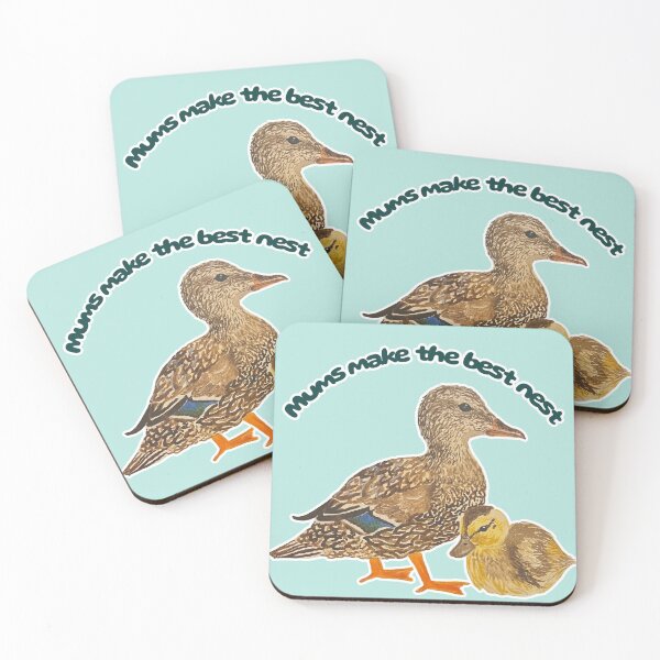 Item preview, Mums Make the Best Nest Mumma & Bubba Mallard designed and sold by Blackberries & Moss.
