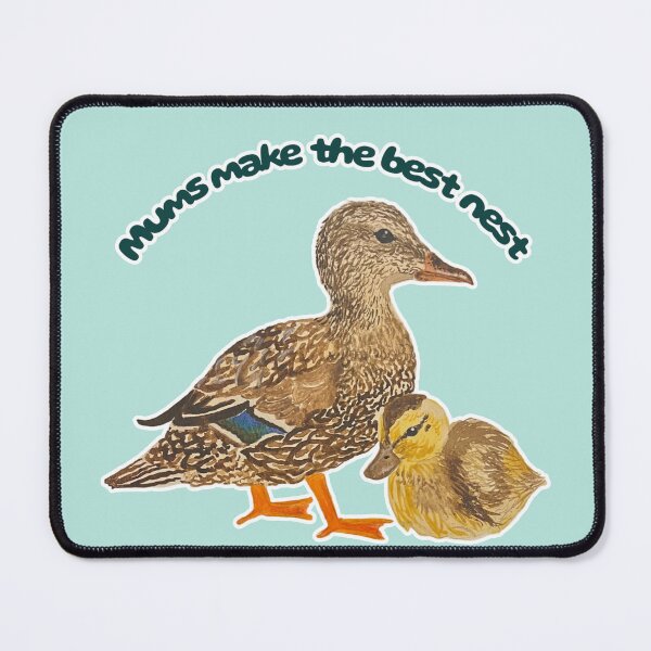 Item preview, Mums Make the Best Nest Mumma & Bubba Mallard designed and sold by Blackberries & Moss.
