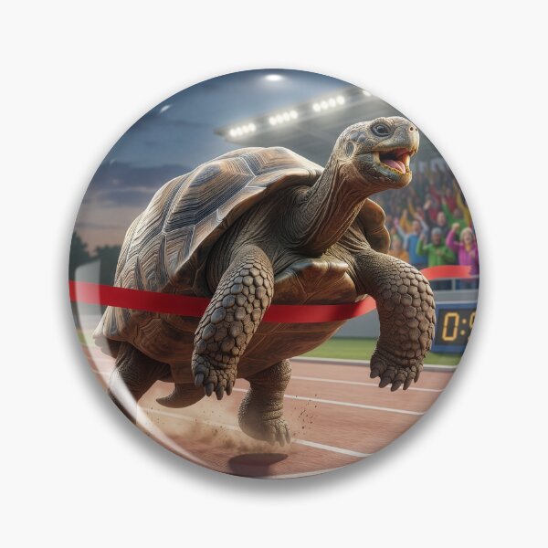 Item preview, Tortoise Runs Blazing Fifty-Yard Dash designed and sold by Tridentulus.